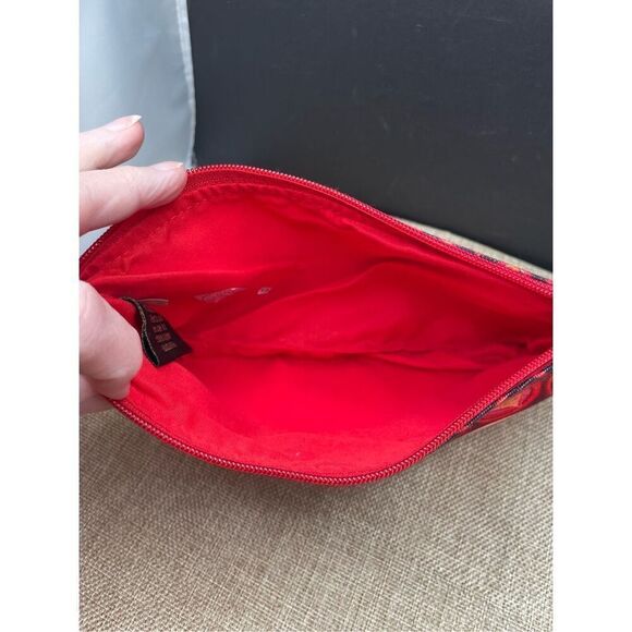 Laurel Burch Cosmetic Bag Colorful Aztec Southwestern Print NWOT - Picture 7 of 12